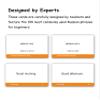 100 Essential Russian Phrases Flash Cards for Adults - Learn Russian Phrases for Beginners with Durable & Portable Flashcards- Russian Flashcards Simple Phrases view 4