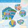 120PCS Summer Pool Party Supplies Swimming Beach Ball Themed Birthday Party Decorations Tropical Hawaii Holiday Tableware Set Plates Napkins Cups Set for 20 Guests view 3