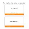 100 Essential Thai Phrases Flash Cards for Adults - Learn Thai Phrases for Beginners with Durable & Portable Flashcards- Thai Flashcards Simple Phrases view 3