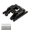 DAIHAOUU 1pc TRX4m All Brass Black Coating Skid Plate Transmission Mount for 1/18 TRX4-M RC Crawler Car Metal Upgrade Parts view 1
