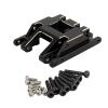 DAIHAOUU 1pc TRX4m All Brass Black Coating Skid Plate Transmission Mount for 1/18 TRX4-M RC Crawler Car Metal Upgrade Parts view 2