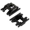 DAIHAOUU 1pc TRX4m All Brass Black Coating Skid Plate Transmission Mount for 1/18 TRX4-M RC Crawler Car Metal Upgrade Parts view 3
