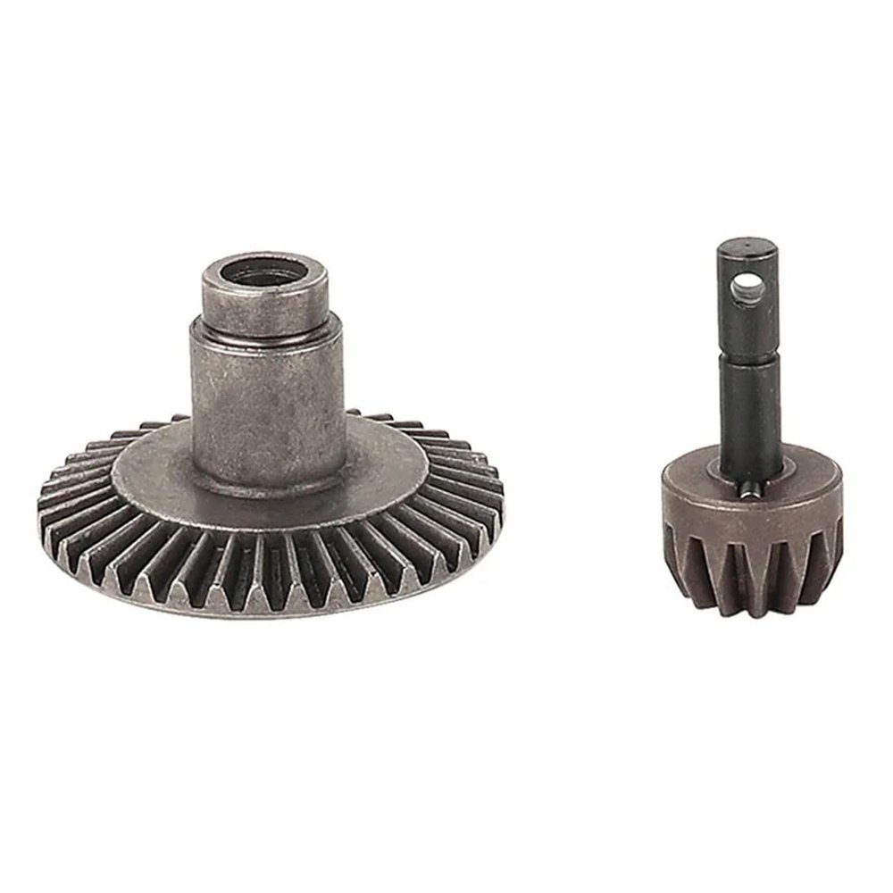 13T 38T Steel Helical Bevel Axle Gear for 1/10 RC for Crawler Axial SCX10 I Straight and Portal Axles for Wraith Replacement Part