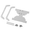 New Aluminum Chassis Skid Plate Metal Transmission Plate for 1/10 RC Crawler for Axial for Capra 1.9 UTB F9 AXI03004 Upgrade Parts(Silver) view 1
