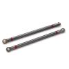 Metal Suspension Tie Rod Wheelbase 313mm Connecting Rod for 1/10 RC Crawler Axial SCX10 RGT 86100 RC Car Upgrade Parts(Titanium (D7mm)) view 4