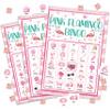 Flamingo Bingo Game Cards For Adults, Pink Flamingo Bingo Cards Game For Family Hawaiian Holidays Friends Gatherings, Ideal For Summer Luau Party Game, 24 Players Birthday Party Supplies Favors, 008 view 1
