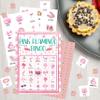 Flamingo Bingo Game Cards For Adults, Pink Flamingo Bingo Cards Game For Family Hawaiian Holidays Friends Gatherings, Ideal For Summer Luau Party Game, 24 Players Birthday Party Supplies Favors, 008 view 3