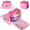 Carrying Case Compatible with Little Tikes Story Dream Machine Starter Set, Portable Toys Bag with Shoulder Strap fits for Little Tikes Projector, Character, Audio Play, Pink (Bag Only) view 1