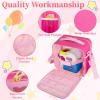 Carrying Case Compatible with Little Tikes Story Dream Machine Starter Set, Portable Toys Bag with Shoulder Strap fits for Little Tikes Projector, Character, Audio Play, Pink (Bag Only) view 4