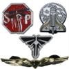 Ellie and Joel Backpack Rocket Pin Anime Last Us Firefly Cosplay Pins Lapel Badge Alloy 4pcs view 1