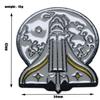 Ellie and Joel Backpack Rocket Pin Anime Last Us Firefly Cosplay Pins Lapel Badge Alloy 4pcs view 2
