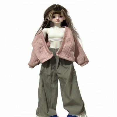 YHYQiFei 1/4 BJD Doll Clothes Set Ball Jointed Doll Clothes Handmade Cute Fashions Clothes Suitable for 16-18 inch BJD Dolls (04#)