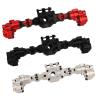 DAIHAOUU for TRX4 Aluminum Portal Front Middle Rear Axle Housing for 1/10 RC for Crawler TRX-4 for G500 Metal Upgrade Parts(Black Middle Axle 1p) view 4