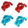 Metal Front & Rear Steering Knuckles Carrier Steering Hub Carriers Upgrade Parts for Tamiya TT-02B TT02B 1/10 RC Drift Car(Front Red) view 4