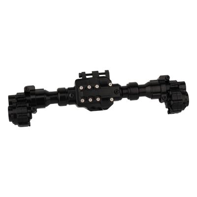 DAIHAOUU for TRX4 Aluminum Portal Front Middle Rear Axle Housing for 1/10 RC for Crawler TRX-4 for G500 Metal Upgrade Parts(Black Rear Axle 1p)
