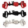 DAIHAOUU for TRX4 Aluminum Portal Front Middle Rear Axle Housing for 1/10 RC for Crawler TRX-4 for G500 Metal Upgrade Parts(Black Rear Axle 1p) view 3