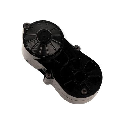1pc 1/8 Metal Transmission Gearbox Gear Box Case Cover Peanut Shell Housing for Losi LMT 1:8 RC Car New Upgrades Parts Accessories(Black)