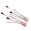 2pcs 30A Micro Brushed ESC Dual Motor Control Overheat for Axial SCX24 1/24 and K969 1/24, with Brake and Bidirectional Control view 3