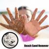 Beach Sand Remover, Eraser Waterless Gentle Skin-Friendly Sand Cleaner, Fun Interactive Gadgets & Accessories for Women Men and Family, 12cm/4.72 inch view 3