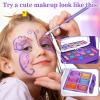 Sendida Kids Makeup Kit for Girl Gifts, 54PCS in 1 Makeup Toys Washable Little Girls Princess Make Up Toys for 4 5 6 7 8 9 Year Old Girl Birthday Gift (Purple) view 3