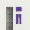 1/12 Scale Female Clothes, Covering Chest Crop Top Camisole & Sleeve Covering for 6-inches Female Action Figure Body, 1/12 Figure Vest Sleeveless Inner Undershirt Costume Accessory (Purple) view 2