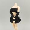 1/12 Scale Female Clothes, Covering Chest Crop Top Camisole & Sleeve Covering for 6-inches Female Action Figure Body, 1/12 Figure Vest Sleeveless Inner Undershirt Costume Accessory (Black) view 2