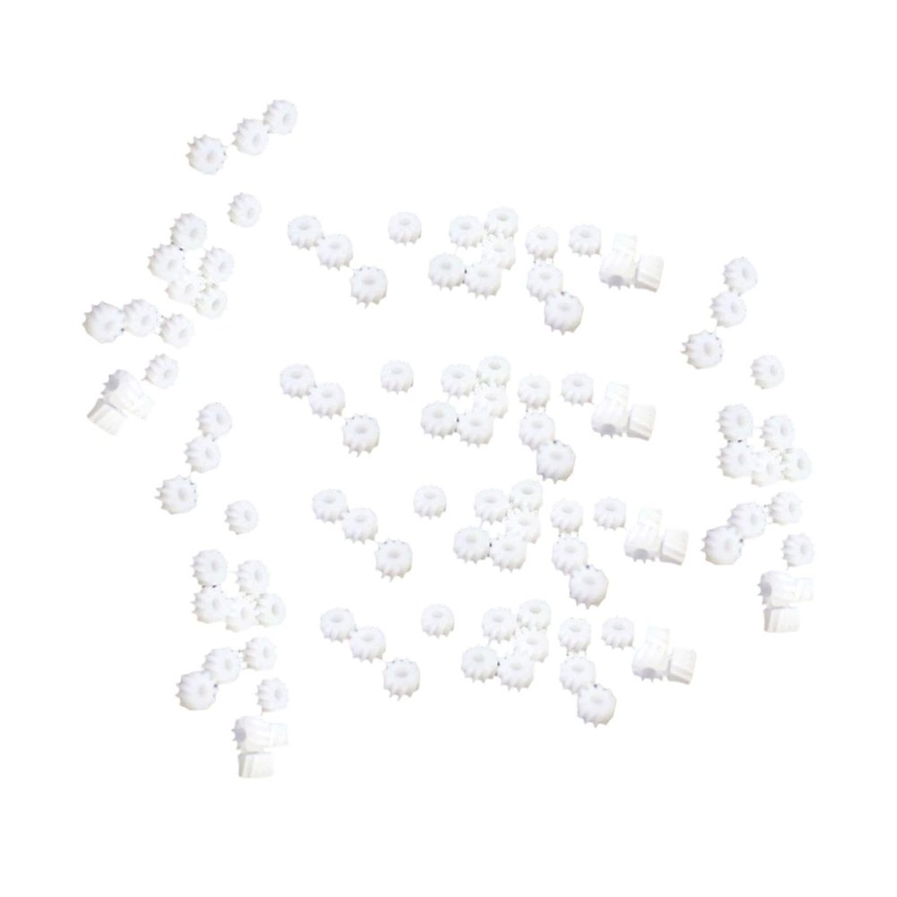 misppro 100 HO Scale Train Replacement Driving Gears 1:87 Accessory Landscape Building Kits DIY Hobby Sand Table Upgraded (Pack of 100)