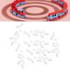 misppro 100 HO Scale Train Replacement Driving Gears 1:87 Accessory Landscape Building Kits DIY Hobby Sand Table Upgraded (Pack of 100) view 3