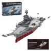Aetheria USS Enterprise CVN-65 Aircraft Carrier Building Blocks, 1:350 MOC WW2 Military Battleship Brick Set Designed by bru_bri_mocs Ship Collectors & Enthusiasts for Adult - 4941 Teile view 1