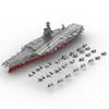 Aetheria USS Enterprise CVN-65 Aircraft Carrier Building Blocks, 1:350 MOC WW2 Military Battleship Brick Set Designed by bru_bri_mocs Ship Collectors & Enthusiasts for Adult - 4941 Teile view 2