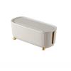 LELYMALL Plug board storage box cable wire organizer box socket wireless wifi router bracelet desktop data cable plug bracket view 1
