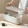 LELYMALL Plug board storage box cable wire organizer box socket wireless wifi router bracelet desktop data cable plug bracket view 4