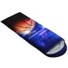 Smell Sunshine Kids Sleeping Bag for Boys Girls,3D Basketball Print-Lightweight Warm Portable Outdoor Indoor-Waterproof Cold Weather Resistant Sleeping Bag for Camping Hiking(Basketball-4) view 2