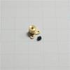 DingMotuo Compact Copper Control Horn for RC Model Boat Rudder Rod, Multiple Hole (L-5-1.5mm) view 2