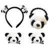 BESPORTBLE 4pcs Cartoon Panda Hair Accessories Adorable Hairbands Hair Clips and Scrunchies for Girls and Women Cute and for Parties Cosplay and Everyday Use view 1