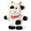 Hopearl Talking Singing Cow with Red Bib Repeats What You Say Walking Dairy Cattle Electric Interactive Animated Toy Speaking Plush Buddy Gifts for Toddlers, 9'' view 1