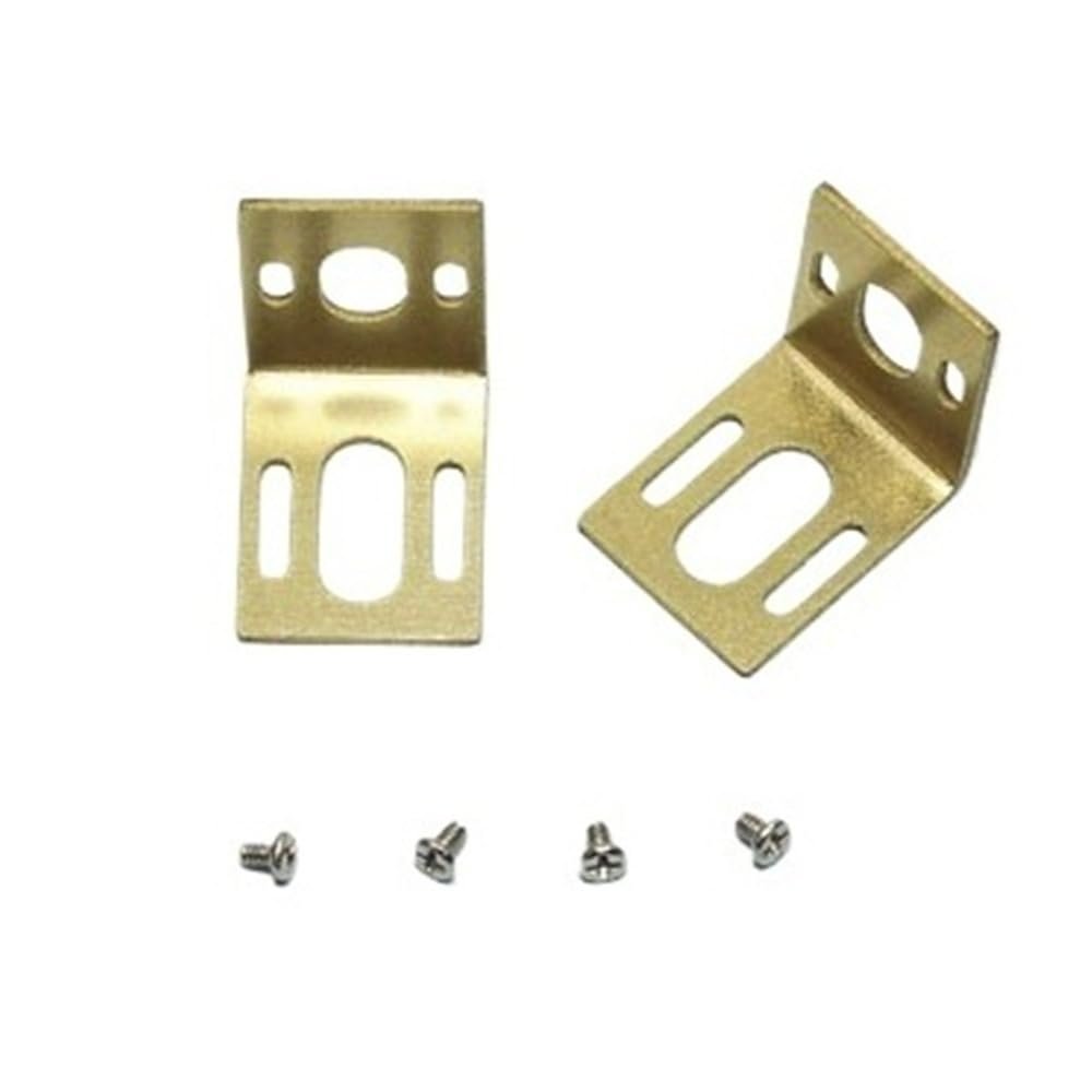 DingMotuo Copper Motor Mount for RC Boat - Compatible with N20/N30 Motors, 2 Pieces(No 1)