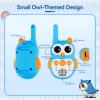 Retevis RT30W Walkie Talkies for Kids Rechargeable, Owl Toys for Kids Birthday Gifts, Toy Walkie Talkie Watch with LED Eyes, for Boys Girls Outdoor Camping Hiking Family Games (1 Pair) view 2