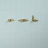 DingMotuo Copper Control Horn for RC Model Boat Rudder Rod, 1.5mm Rudder Rod, 5mm Column Diameter(L-Shape) view 3