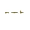 DingMotuo Copper Control Horn for RC Model Boat Rudder Rod, 1.5mm Rudder Rod, 5mm Column Diameter(L-Shape) view 4