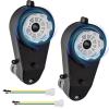 2Pcs 24 Volt RS555 40000RPM Gearbox with High Torque Motor for Powered Wheels Motor Upgrade 24V High Speed Electric Motor Gearbox for Kids Ride On Toys Car Replacement Parts view 1