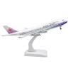 1/350 Scale China Airlines B747 Aircraft Model Alloy Die-cast Airplane Flight Miniature for Collection & Display view 1