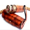 Handcrafted Brass Kaleidoscope, Giant Etched Design, Oil Chamber, Classic Collection | Birthday | Any Occasion Gift for Kids and Adults view 1