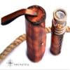 Handcrafted Brass Kaleidoscope, Giant Etched Design, Oil Chamber, Classic Collection | Birthday | Any Occasion Gift for Kids and Adults view 2