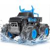 BainGesk Waterproof Remote Control Monster Truck Toys, 1:16 RC Car, 2.4GHz 4WD All Terrain Car Toys with 2 Rechargeable Batteries, Off-Road Truck Gifts for 6, 7, 8, 9, 10, 11, 12 Year Old Boys view 1