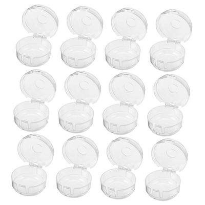 PERSELOSO 12pcs Stove Safety Guard Covers Gas Stove Covers for Boys and Girls Easy Adhesive Install Plastic