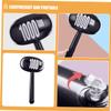 VICASKY 2pcs Inflatable Hammer Toy Fun Boys and Girls Party Props for Birthday Celebrations Lightweight Interactive Balloon Hammers for Festive Atmosphere and view 3