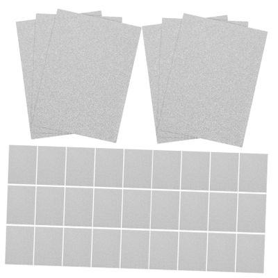LALADEFIEE 50pcs Glitter Trading Card Sleeves Dazzling Silver Double Protectors for Cards Effortless Retrieval Stylish Storage for Baseball and Photocard Collectibles