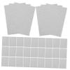LALADEFIEE 50pcs Glitter Trading Card Sleeves Dazzling Silver Double Protectors for Cards Effortless Retrieval Stylish Storage for Baseball and Photocard Collectibles view 1