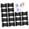 Balacoo Aluminum Diode Heat Sink Screw Radiator to Heat Sinks Insulator Mounting Kits Random Color view 1